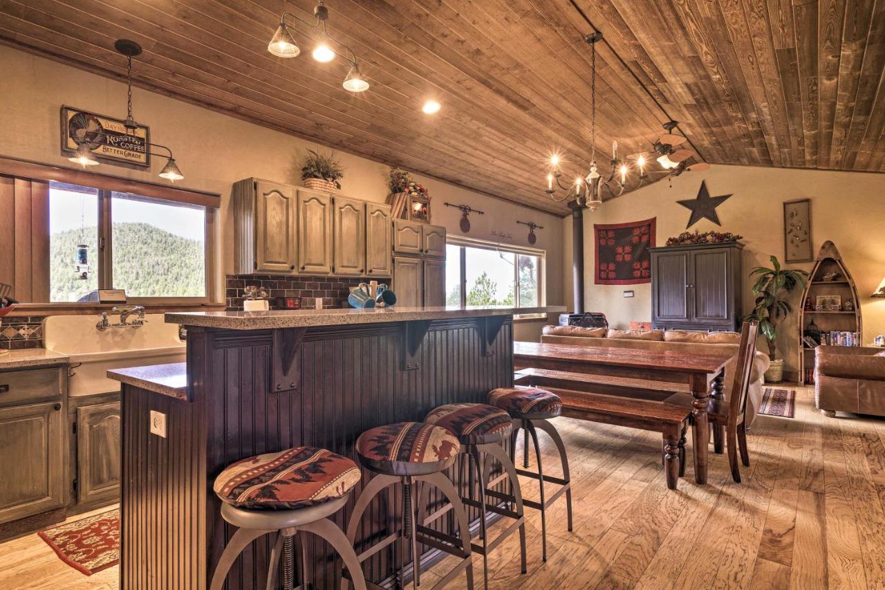 Cripple Creek Mountain Getaway With Hot Tub And Views! Villa Екстериор снимка