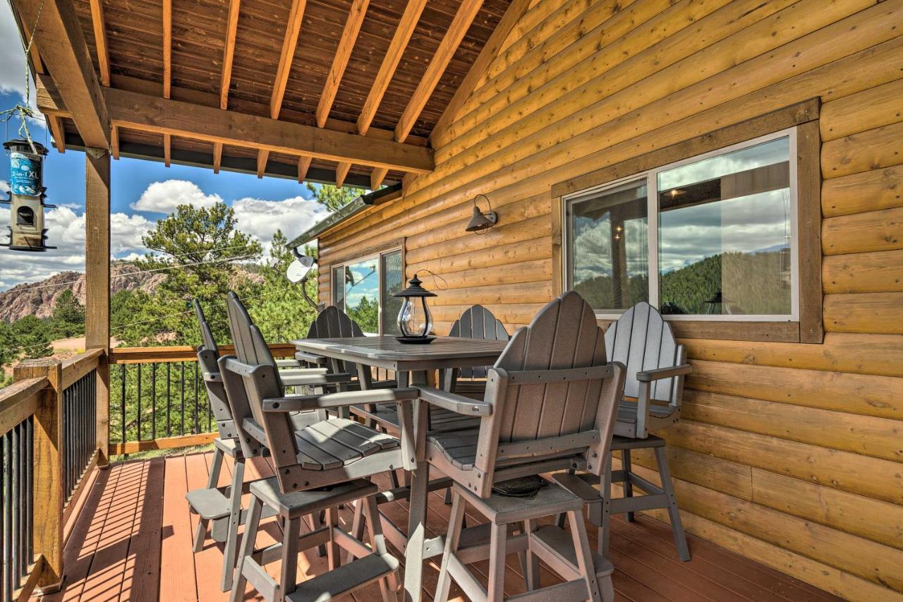 Cripple Creek Mountain Getaway With Hot Tub And Views! Villa Екстериор снимка